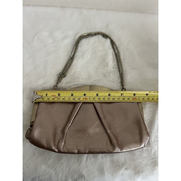 hobo international Women’s Clutch Handbag Champagne Gold Brown - Picture 4 of 16